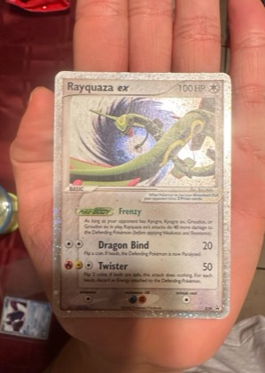 Rayquaza ex - 039 (EX Collector's Tin), graded 5.0