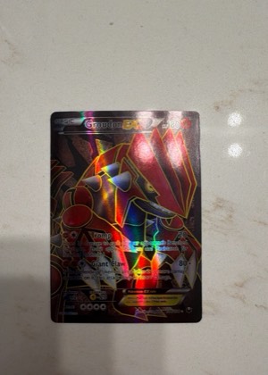 Groudon EX (106 Full Art), graded 9.0