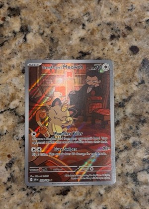 Team Rocket's Meowth, graded 9.0