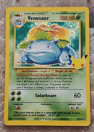 Venusaur graded 9