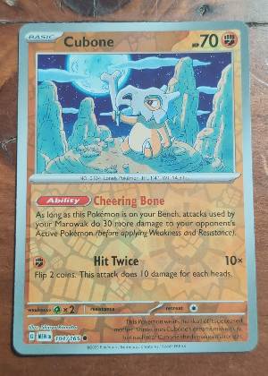 Cubone, graded 9.5