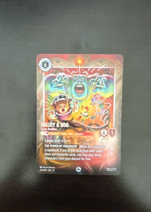Sulley & Boo - Scare Buddies (Enchanted), graded 8.5