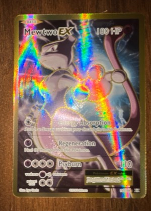 Mewtwo EX, graded 7.5