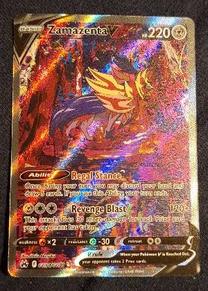 Zamazenta V, graded 9.5