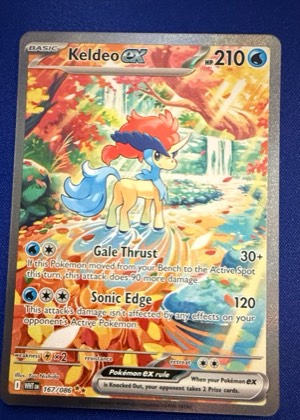Keldeo ex, graded 9.0