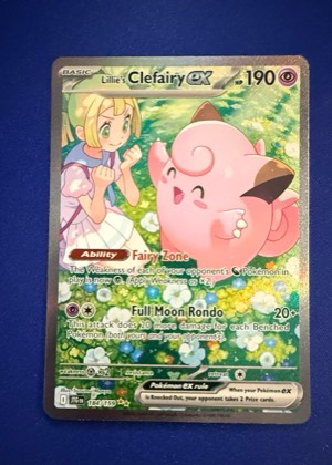 Lillie's Clefairy ex, graded 9.0