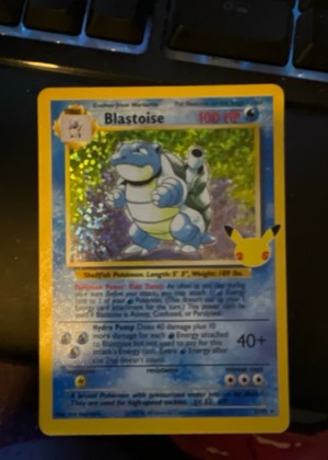 Blastoise, graded 8.0