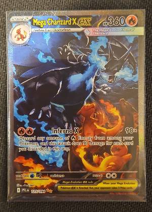 Mega Charizard X ex, graded 9.0