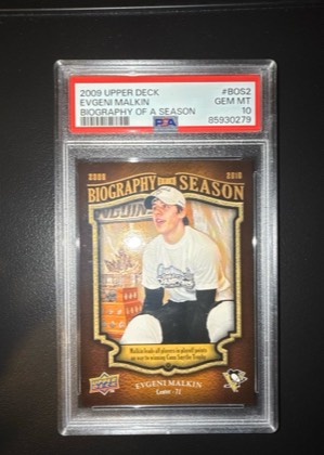 Evgeni Malkin, graded 9.5