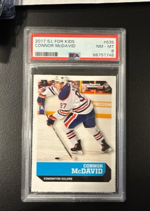 Connor McDavid, graded 8.5
