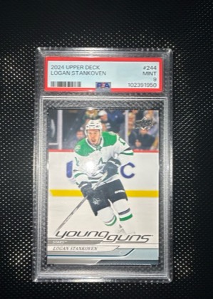 Logan Stankoven, graded 9.0