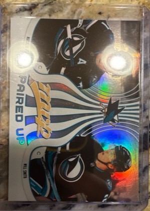 Will Smith/Macklin Celebrini, graded 9.0
