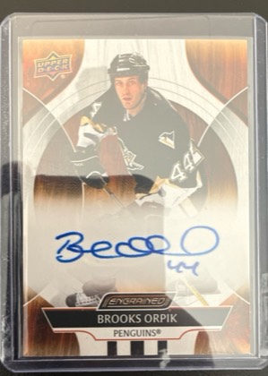 Brooks Orpik, graded 8.0