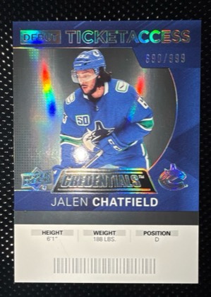 Jalen Chatfield, graded 9.0