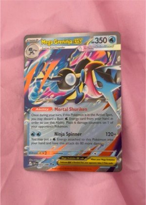 Mega Greninja ex graded 9