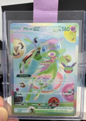 Mew ex, graded 9.0