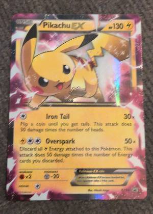 Pikachu ex graded 7