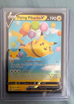 Flying Pikachu V, graded 9.0