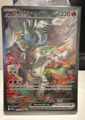 Reshiram ex, graded 9.0