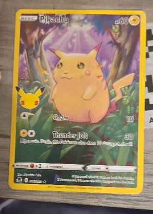 Pikachu, graded 8.0