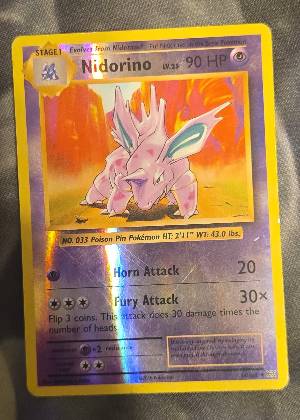 Nidorino, graded 7.0