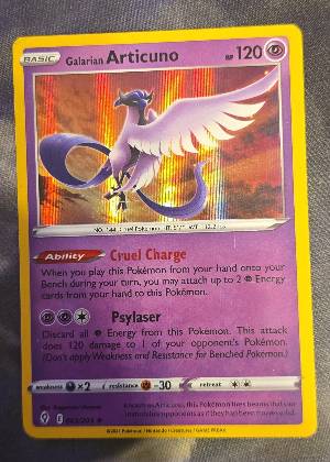 Galarian Articuno, graded 9.0