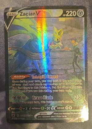 Zacian V, graded 8.0