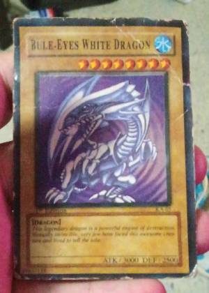 Blue-Eyes White Dragon graded 6 & below