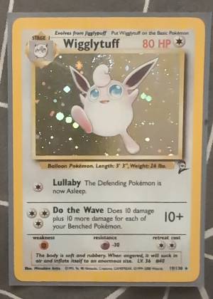 Wigglytuff, graded 8.5