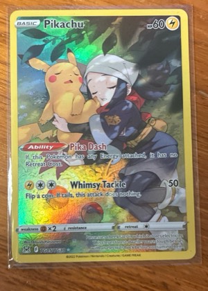 Pikachu, graded 9.0