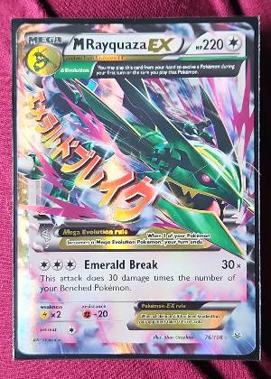 M Rayquaza EX (76) graded 9