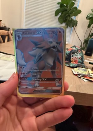 Lycanroc GX (Full Art), graded 6.5