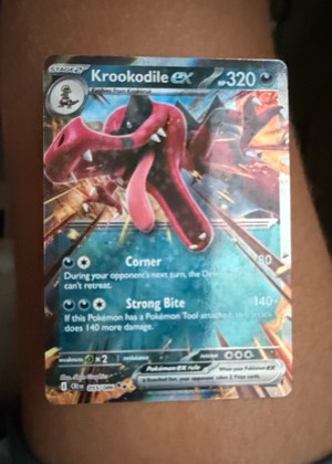 Krookodile ex, graded 9.0