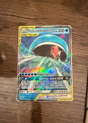 Magikarp & Wailord GX graded 8.5