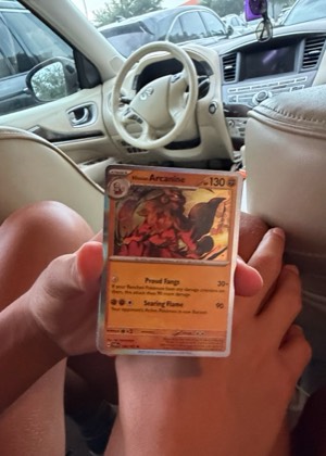 Hisuian Arcanine, graded 8.5