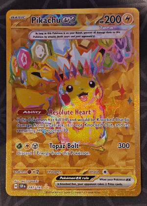 Pikachu ex, graded 9.0