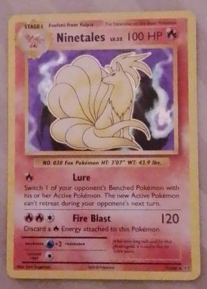 Ninetales graded 6 & below