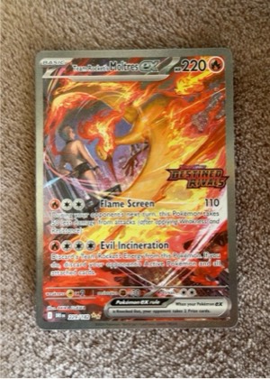 Team Rocket's Moltres ex graded 9