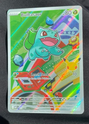 Bulbasaur, graded 9.0