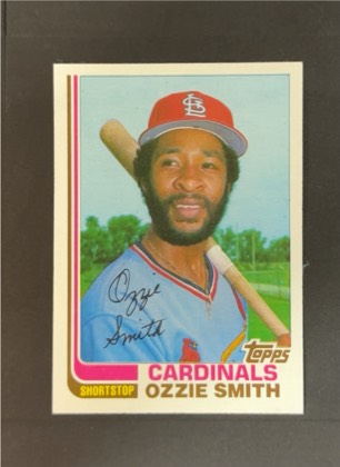 Ozzie Smith, graded 8.0