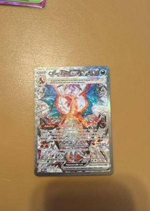Charizard ex, graded 9.0