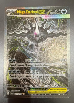 Mega Darkrai ex - 116/084 graded 8.5