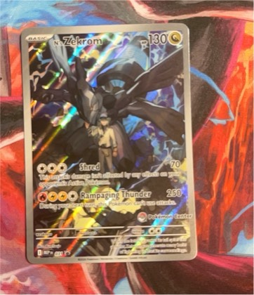 N's Zekrom - 031 (Pokemon Center Exclusive) graded 8