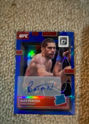 Alex Pereira, graded 8.5