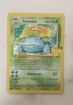 Venusaur, graded 9.0