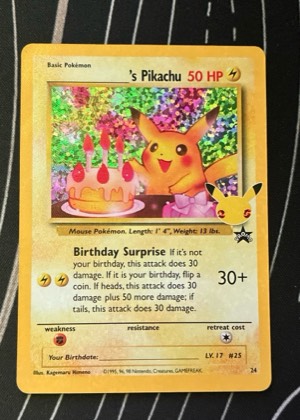 ______'s Pikachu, graded 9.0