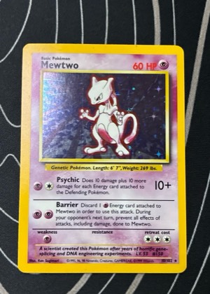 Mewtwo, graded 9.0