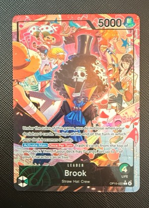 Brook (OP15-022) (Alternate Art), graded 9.0