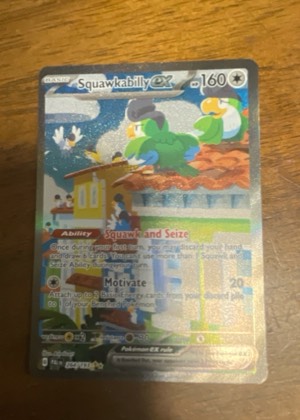 Squawkabilly ex, graded 9.0