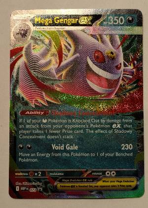 Mega Gengar ex, graded 9.5